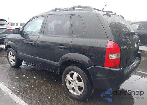 2006 Hyundai Tucson Gl from USA, damaged, VIN KM8JM12B26U375138